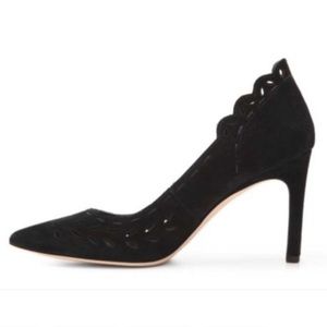 Irisa pump Via Spiga sz 7 black suede